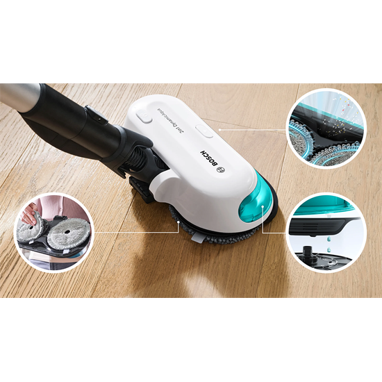 Bosch BCS71HYG1, Vezeték nélküli porszívó és felmosó