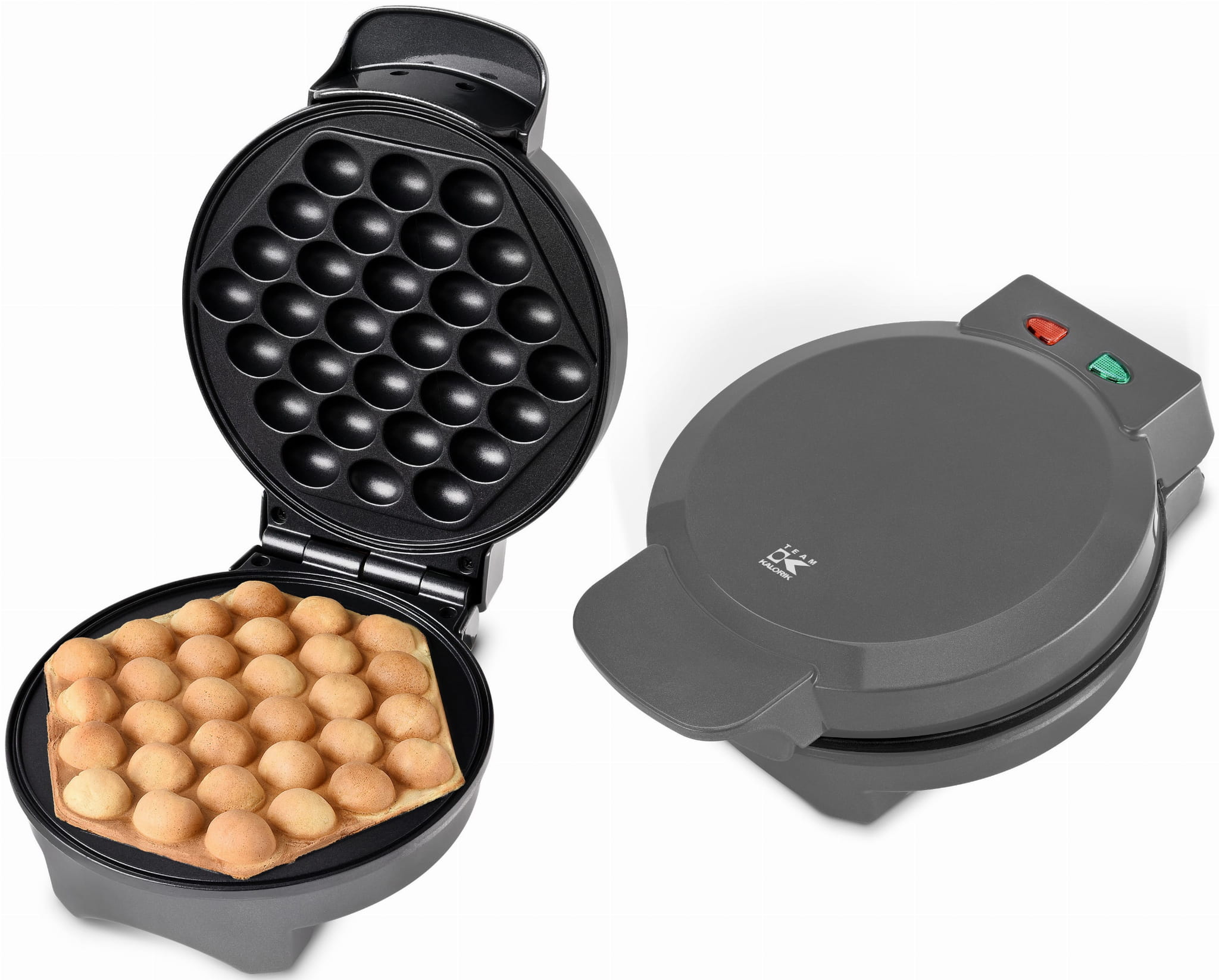 Kalorik EWM1800BK buborék gofrisütő, 850W, fekete 