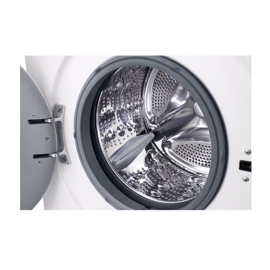 LG F4X1008NWH elöltöltős mosógép, 8 kg, gőz, Wifi, inverter motor, 60x55x85 cm 