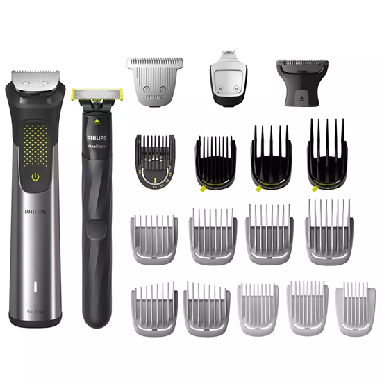 Philips MG9553/15 20az1ben multifunkcionális testszőrnyíró, inox/fekete