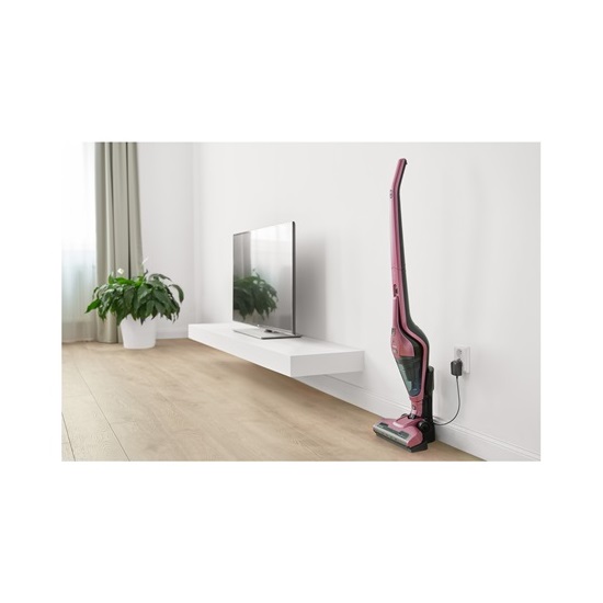 Sencor SVC 0604RD vezeték nélküli álló porszívó, piros, 110W 