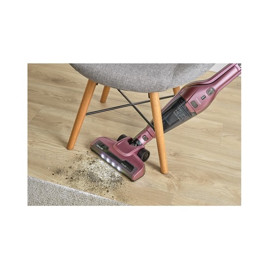 Sencor SVC 0604RD vezeték nélküli álló porszívó, piros, 110W 