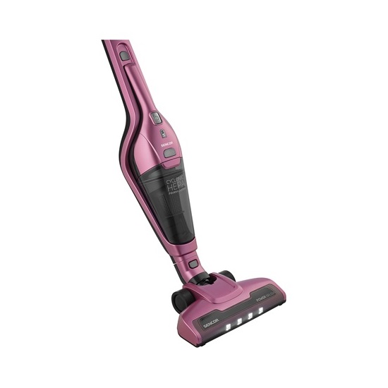 Sencor SVC 0604RD vezeték nélküli álló porszívó, piros, 110W 