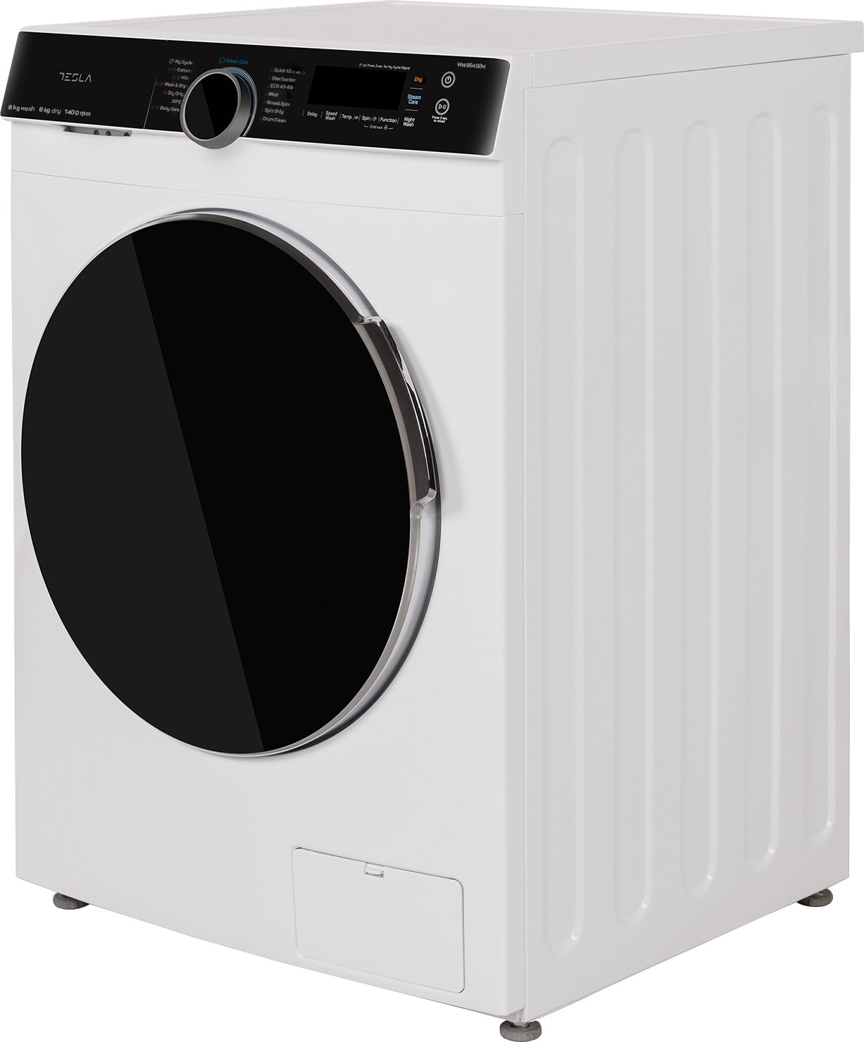 Tesla WW86492M mosó-szárítógép, gőz,inverter motor, 8/6kg, 59.5x47.5x85 cm 