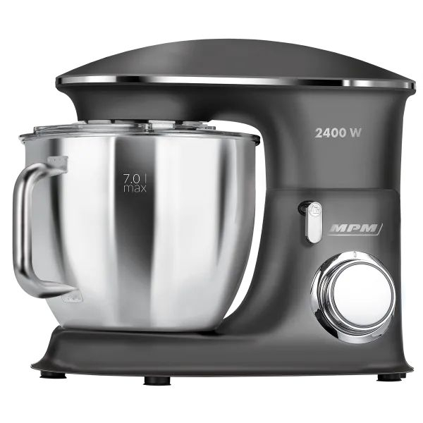 MPM MPM-MRK-23 konyhai robotgép, 2400W, 7L, fekete/inox 