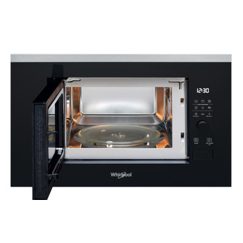 Whirlpool WMF200G beépíthető mikrohullámú sütő, 20L,grill funkció, 59.4x34.9x39 cm, fekete 