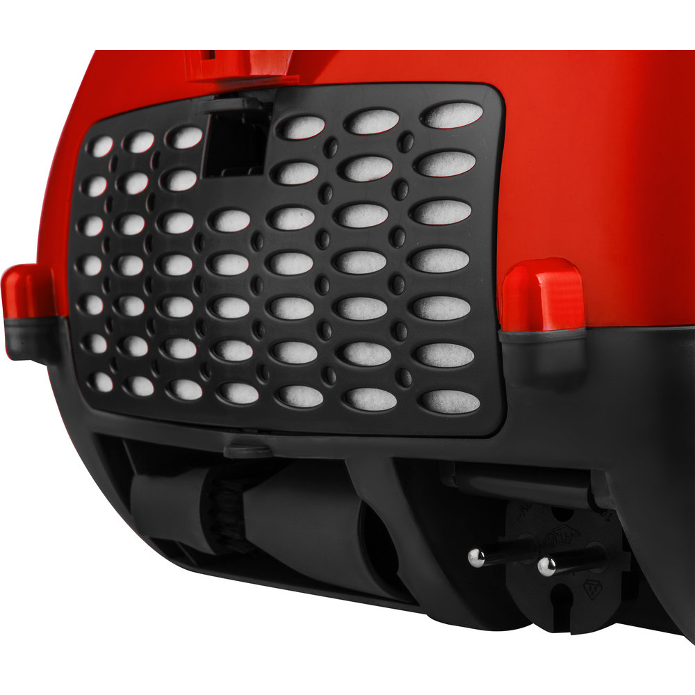 Sencor SVC45RD-EUE3 porzsákos porszívó piros, 850W