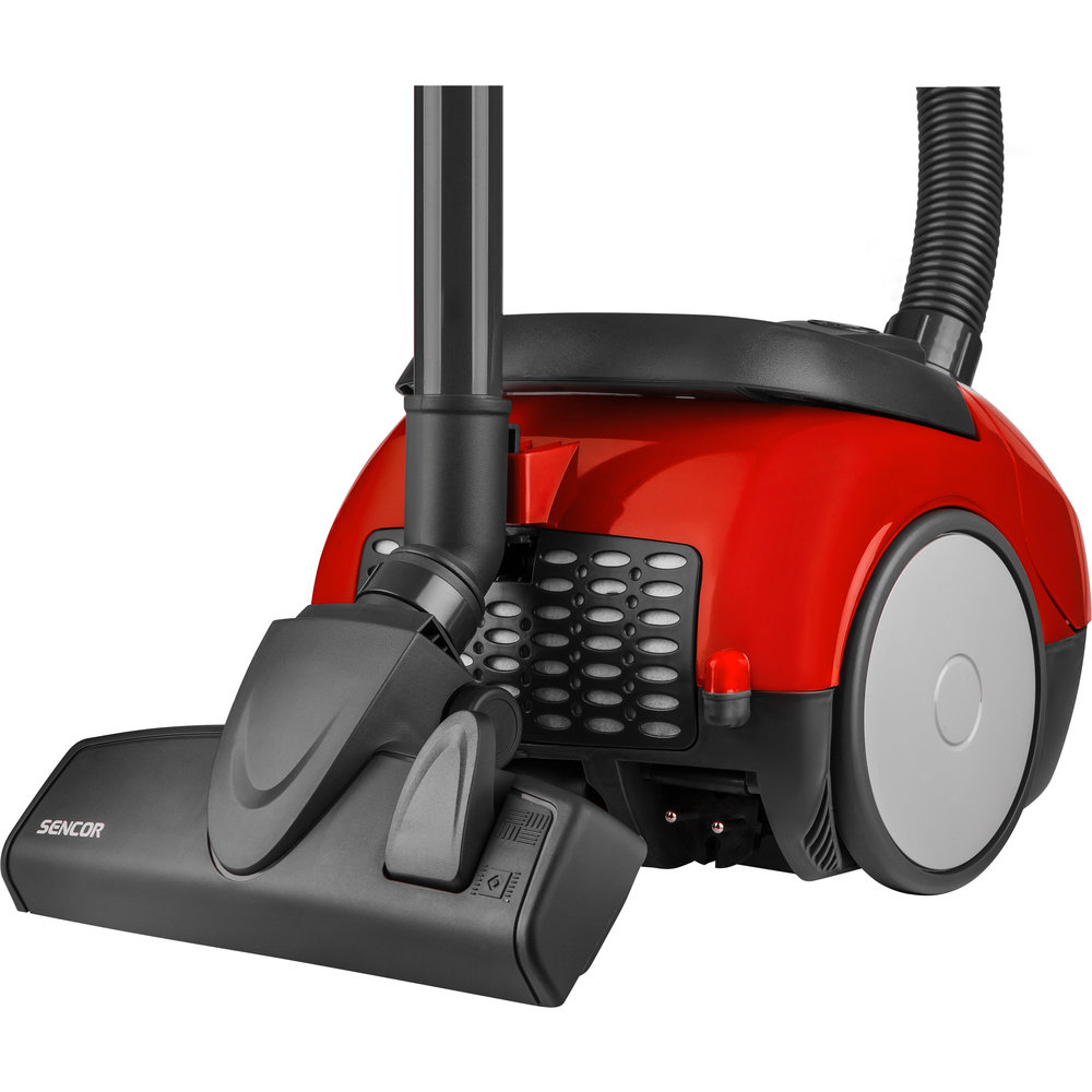 Sencor SVC45RD-EUE3 porzsákos porszívó piros, 850W