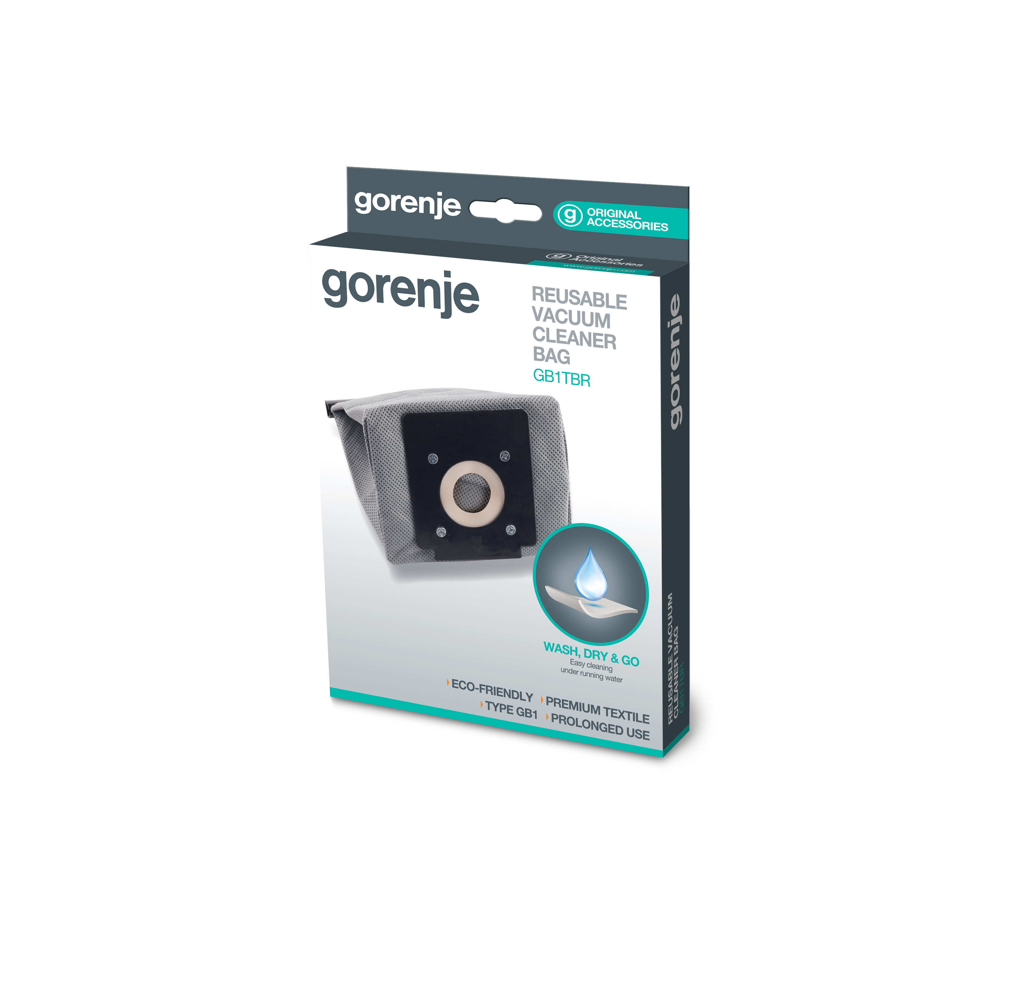 Gorenje GB1 textil porzsák, bemeneti motorszűrővel GB1TBR
