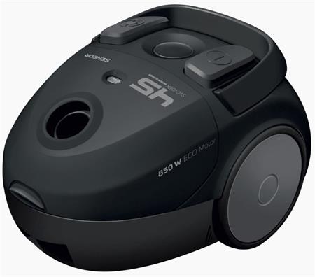 Sencor SVC45BK-EUE3 porzsákos porszívó fekete, 850W