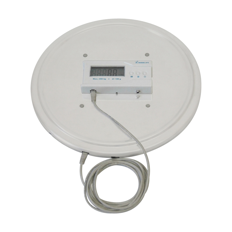 Momert 5971 gazda, sör és háztartási mérleg, elektronikus, festett burkolattal, 200 kg/100 g