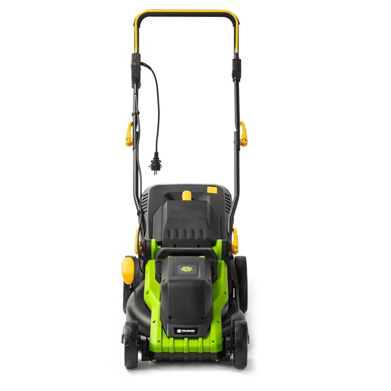 Fieldmann FZR2041-E elektromos fűnyíró, 1800W, 38 cm vágószélesség, zöld/fekete szín, FZR2041E