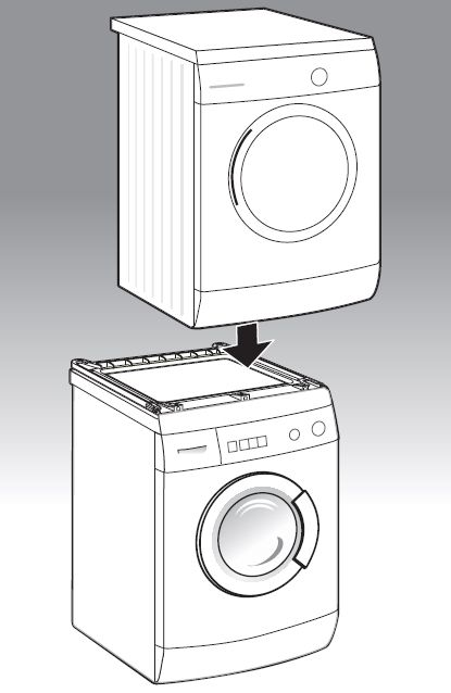 Bosch WTZ20410, Egymásra építő készlet