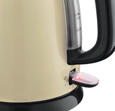Russell Hobbs 24994-70/RH vízforraló, 2400W, 1L, krém 
