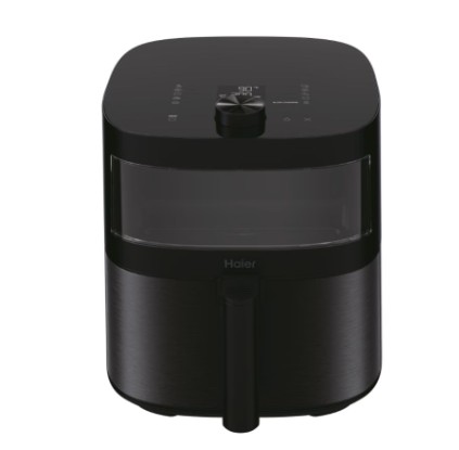 Haier HAF5TWA3 011 forrólevegős sütő, Air Fryer, 2000W, 7L, fekete