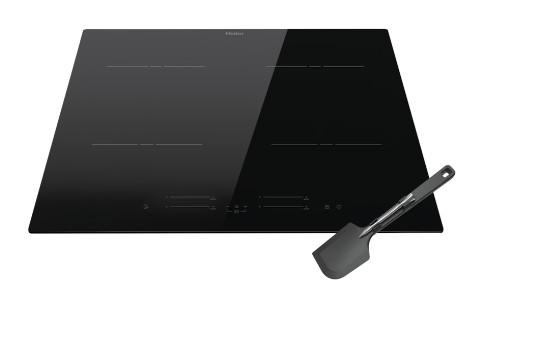 Haier HAISJ64MC beépíthető indukciós kerámialap, Wifi, 59x52x5.6 cm, fekete szín 
