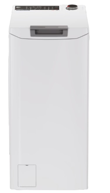 Hoover THOS476TM5-S felültöltős mosógép 7kg 1400 ford, inverter motor, digit kijelző