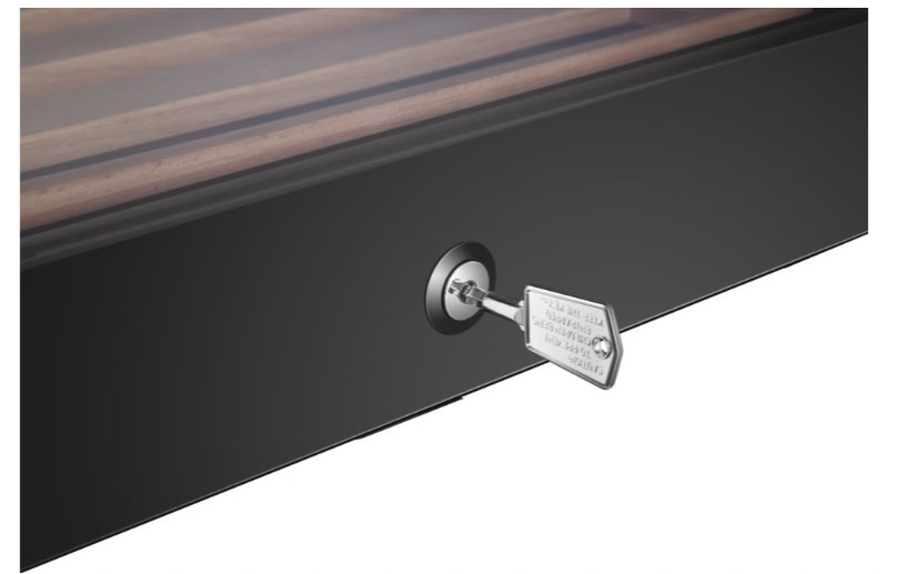 Haier HWS49GA borhűtő, 49 palack, 49.7x58.5x82 cm, fekete szín