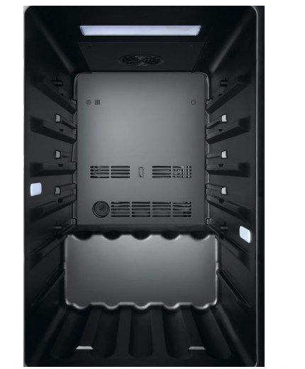 Haier HWS49GA borhűtő, 49 palack, 49.7x58.5x82 cm, fekete szín