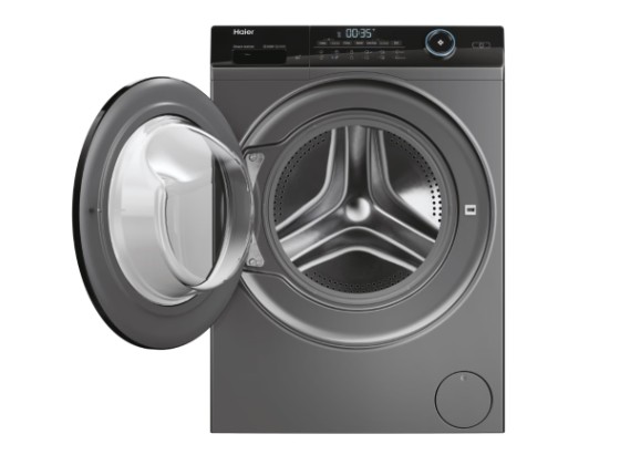 Haier HWD90-B14959S8NUS mosó-szárítógép, 9/6 kg, Wifi, inverter motor, dobvilágítás, 60x62x85 cm, antracitszürke szín 