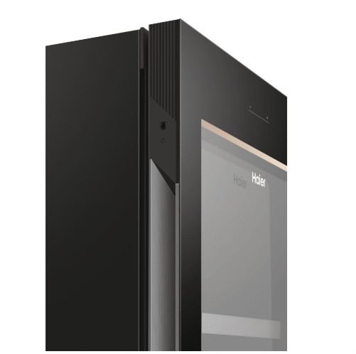 Haier HWS236GDGU1 borhűtő, 236 palack, Wifi, 59.7x71.4x190 cm, fekete szín 