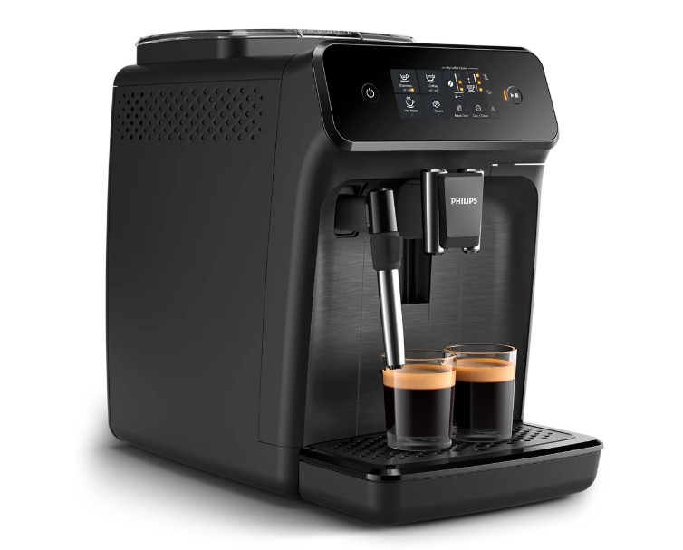 Philips EP1220/00 automata darálós kávéfőző, 1.8L, 1500W, mattfekete 