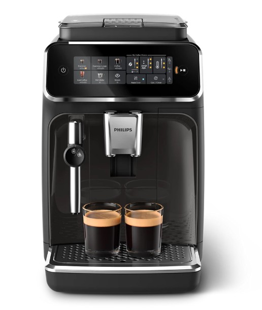 Philips EP3324/40 automata darálós kávéfőző, 1.8L, 1500W, fekete és fényes kasmírszürke