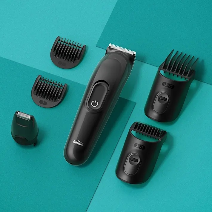 Braun MGK3410 6az1ben multifunkciós testszőrnyíró, fekete szín