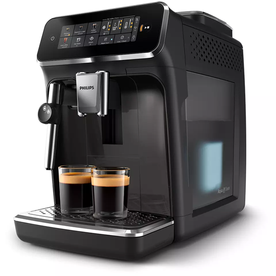 Philips EP3324/40 automata darálós kávéfőző, 1.8L, 1500W, fekete és fényes kasmírszürke