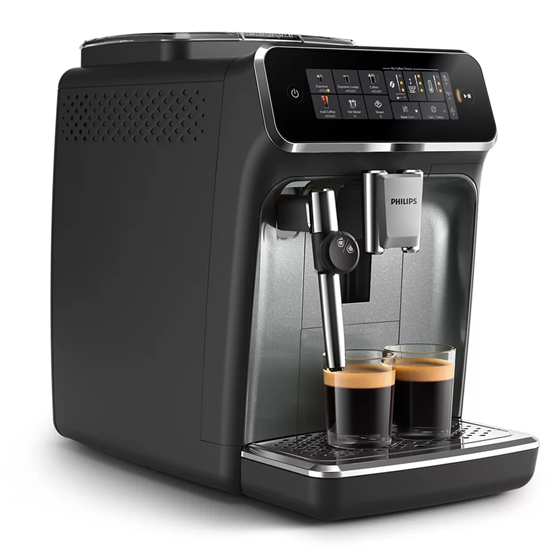 Philips EP3329/70 automata darálós kávéfőző, 1.8L, 1500W, panthera fekete 