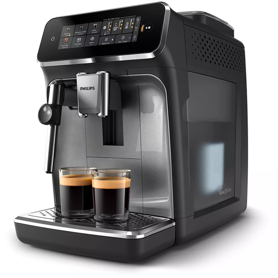 Philips EP3329/70 automata darálós kávéfőző, 1.8L, 1500W, panthera fekete 