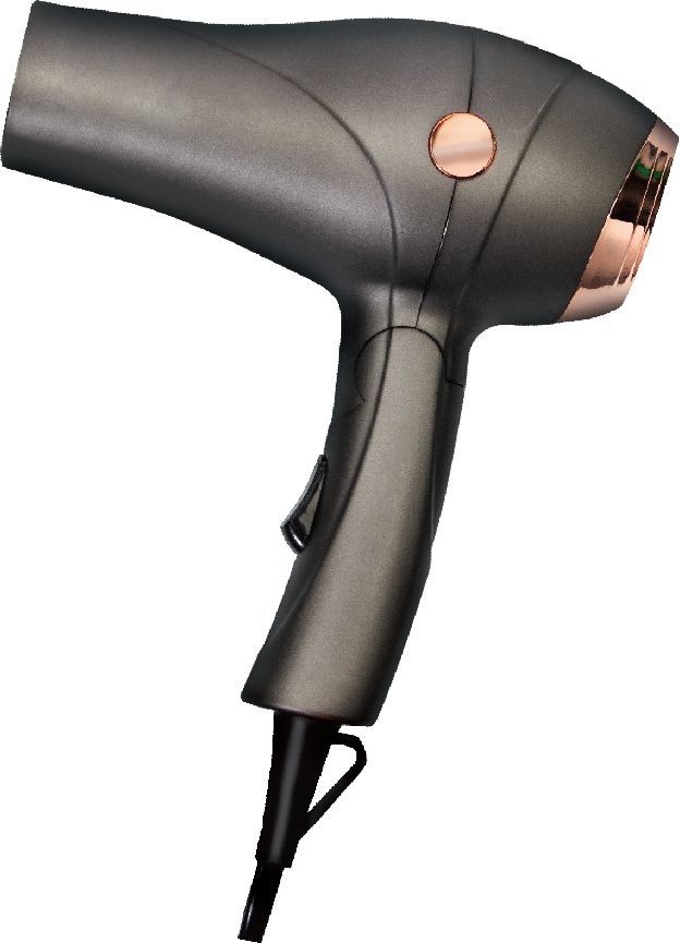 TOO HD-120 BG hajszárító, 1000W, barna/arany, összecsukható nyél 