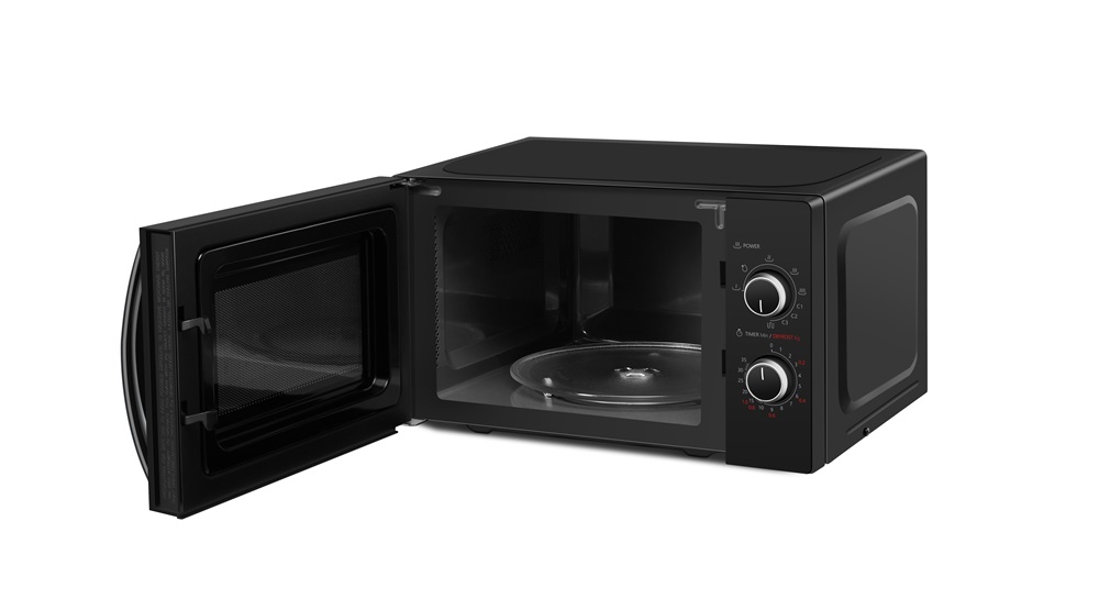 Toshiba MWP-MG20P BK mikrohullámú sütő, 700W, 20L, grill funkció, fekete 
