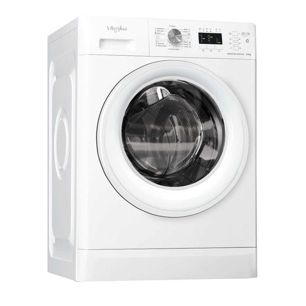 Whirlpool FFL6238WEE elöltöltős mosógép, 6 kg, inverter motor, 59.5x57.5x84.5 cm 