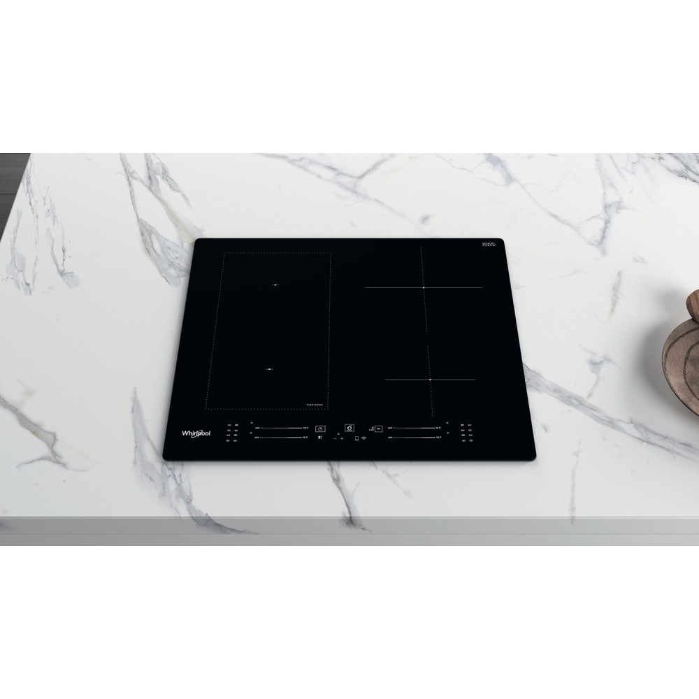 Whirlpool WL S2260 NE beépíthető indukciós kerámialap, 59x51x5.2 cm, fekete 