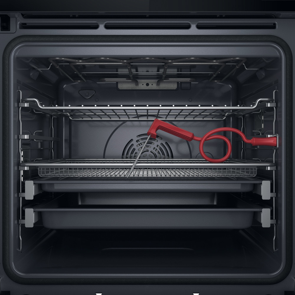 Whirlpool WOI9A8FPT2SBA beépíthető sütő, 73L, pirolitikus és hidrolitikus tisztítás, 59.5x56.4x59.7 cm, fekete szín 