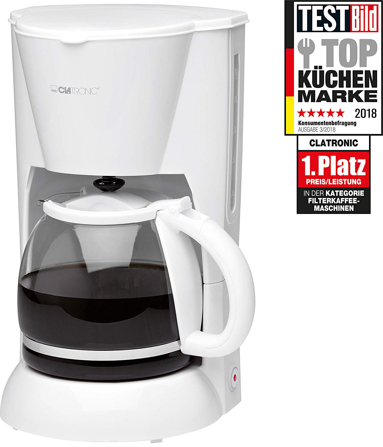 Clatronic KA3473 kávéfőző feher