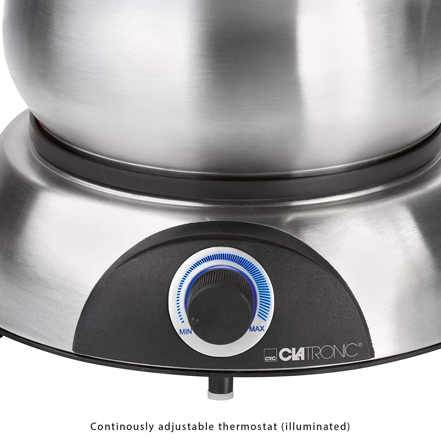 Clatronic FD 3516 inox Fondue készítő FD3516