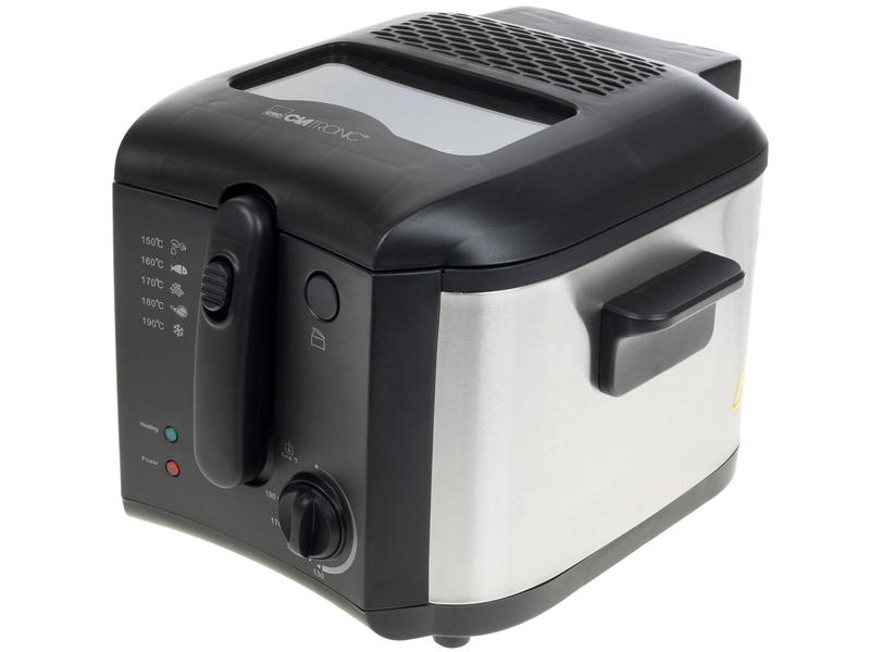 Clatronic FR 3649 olajsütő FR3649, 1600W, fekete szín 