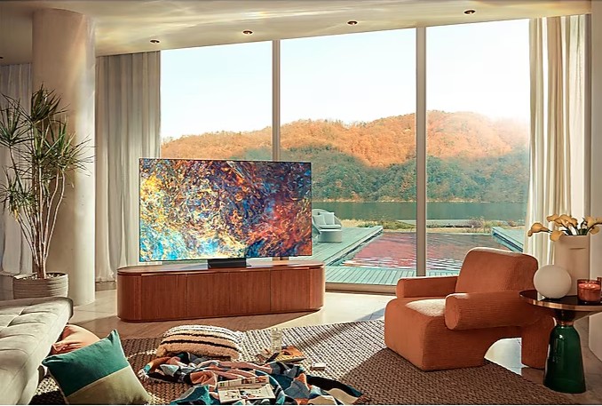 Samsung QE98QN90AATXXH 4K UHD Smart Neo QLED Mini LED TV, 98", 248.92 cm, titánfekete 