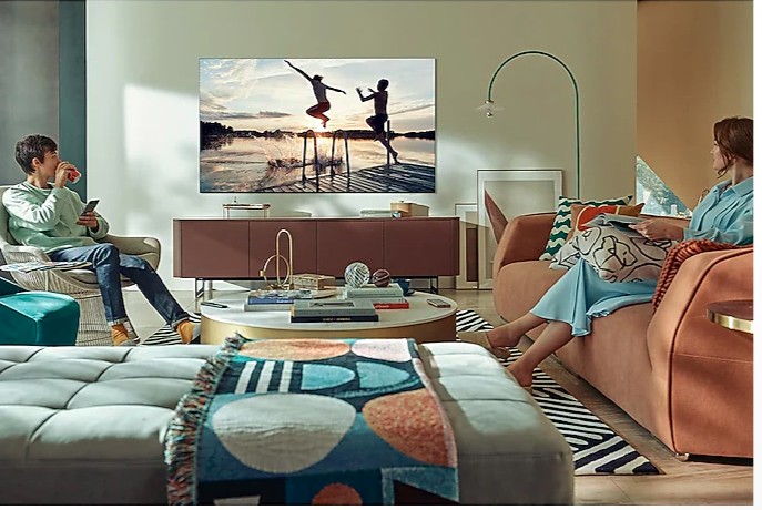 Samsung QE98QN90AATXXH 4K UHD Smart Neo QLED Mini LED TV, 98", 248.92 cm, titánfekete 