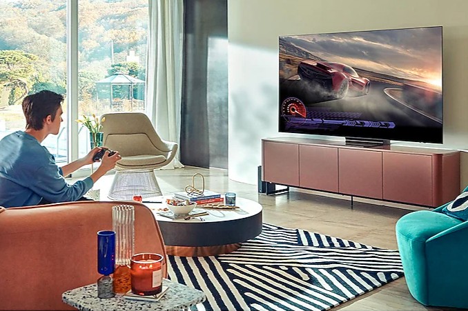 Samsung QE98QN90AATXXH 4K UHD Smart Neo QLED Mini LED TV, 98", 248.92 cm, titánfekete 