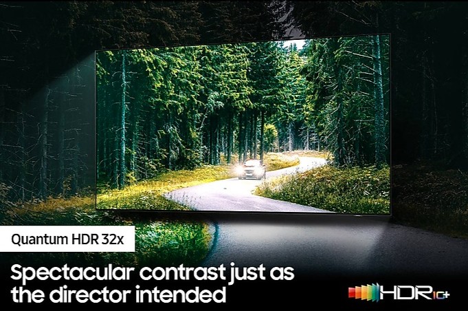 Samsung QE98QN90AATXXH 4K UHD Smart Neo QLED Mini LED TV, 98", 248.92 cm, titánfekete 