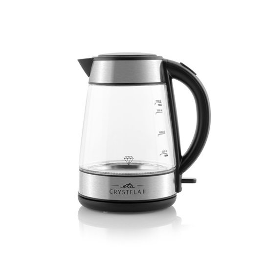Eta 115490000 Crystela II üveg vízforraló, 2200W, 1.7L