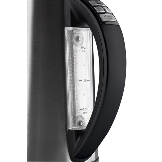 Eta 359790000 vízforraló, 2200W, 1.5L, Strix biztonsági rendszer, vízhőmérséklet szabályozás, LED kijelző háttérvilágítással, inox