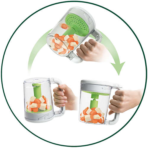Philips SCF870/22 kombinált pároló és turmix