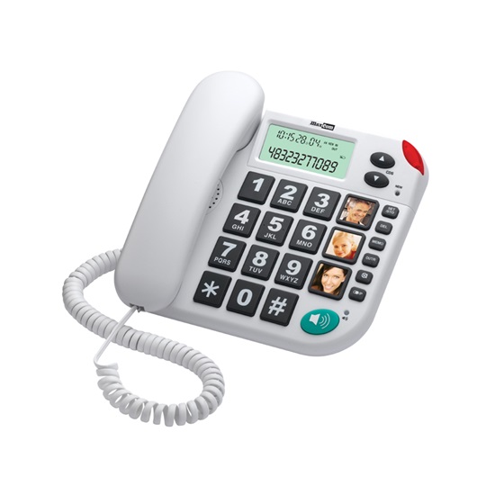 Maxcom KXT480BI vezetékes asztali telefon fehér