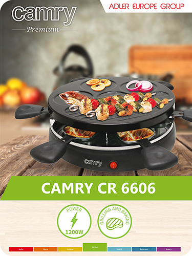 Camry CR6606 raclette grill