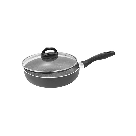 FG BR146 serpenyő fedővel, gránit bevonattal 28X6,4cm