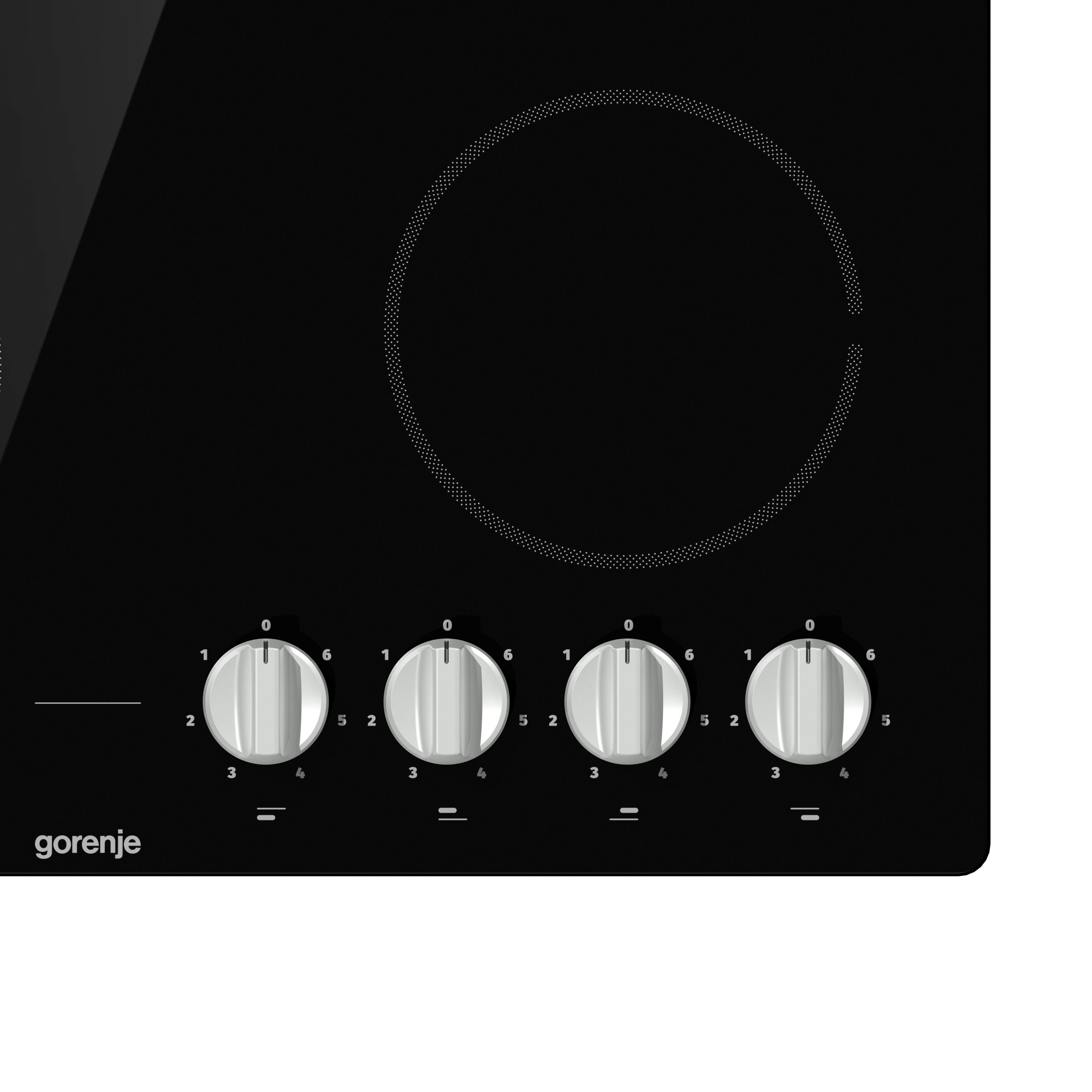 Gorenje EC641BSC üvegkerámia főzőlap kapcsoló gombos, 60x52x9.2 cm